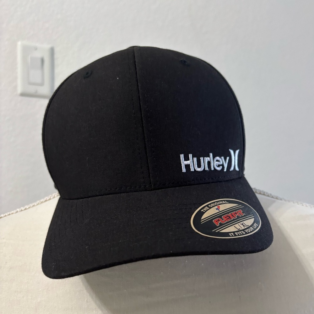 Hurley Black Flexfit Hat